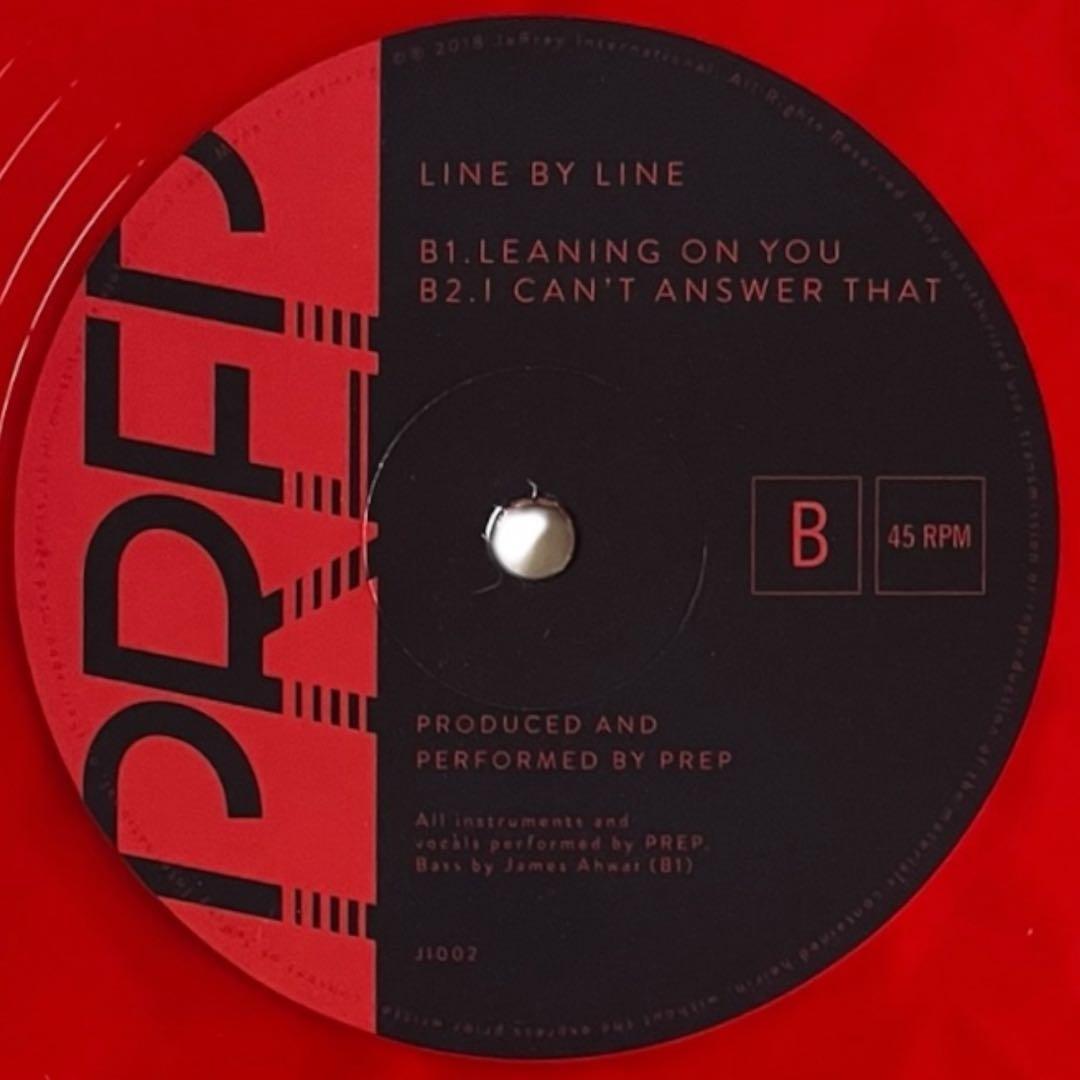 【12”】 PREP / LINE BY LINE (Red Vinyl)