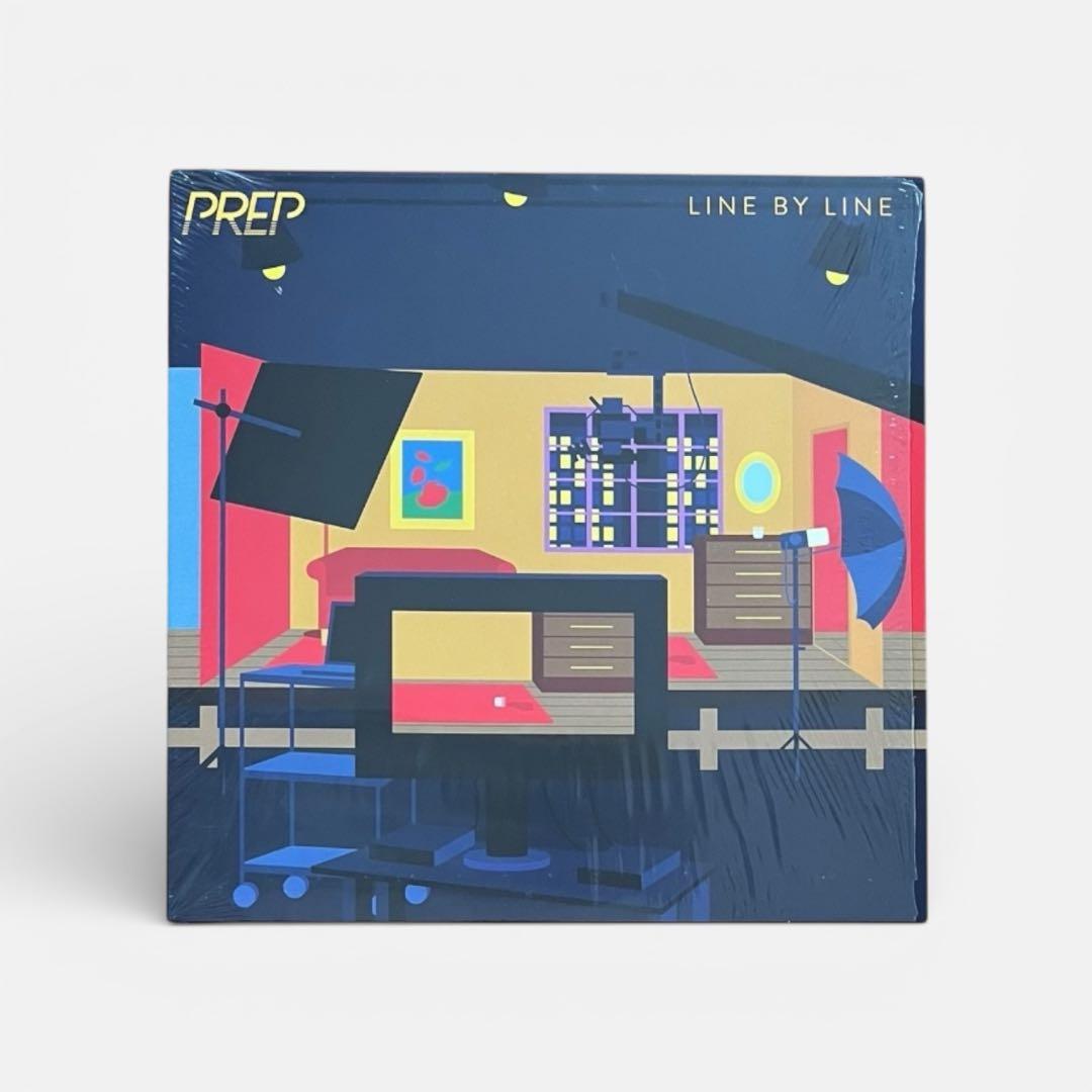 【12”】 PREP / LINE BY LINE (Red Vinyl)