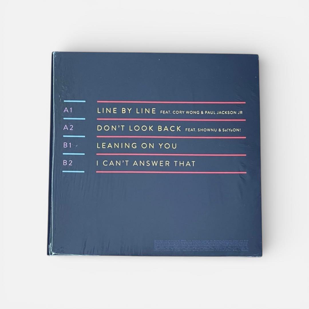 【12”】 PREP / LINE BY LINE (Red Vinyl)