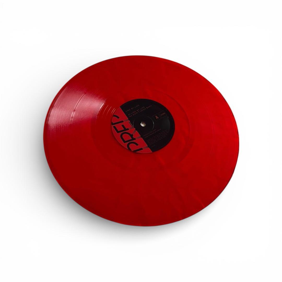 【12”】 PREP / LINE BY LINE (Red Vinyl)