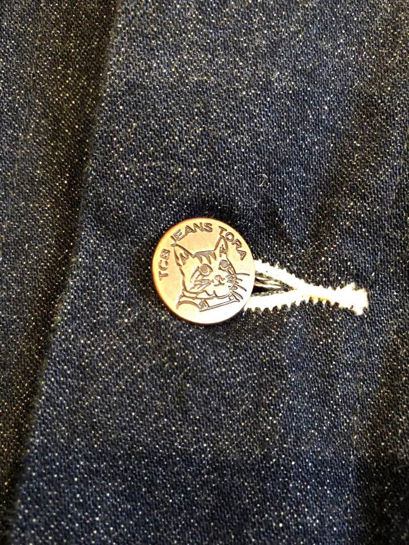 【希少】TCB Jeans tabby's coat デニム ショップコート