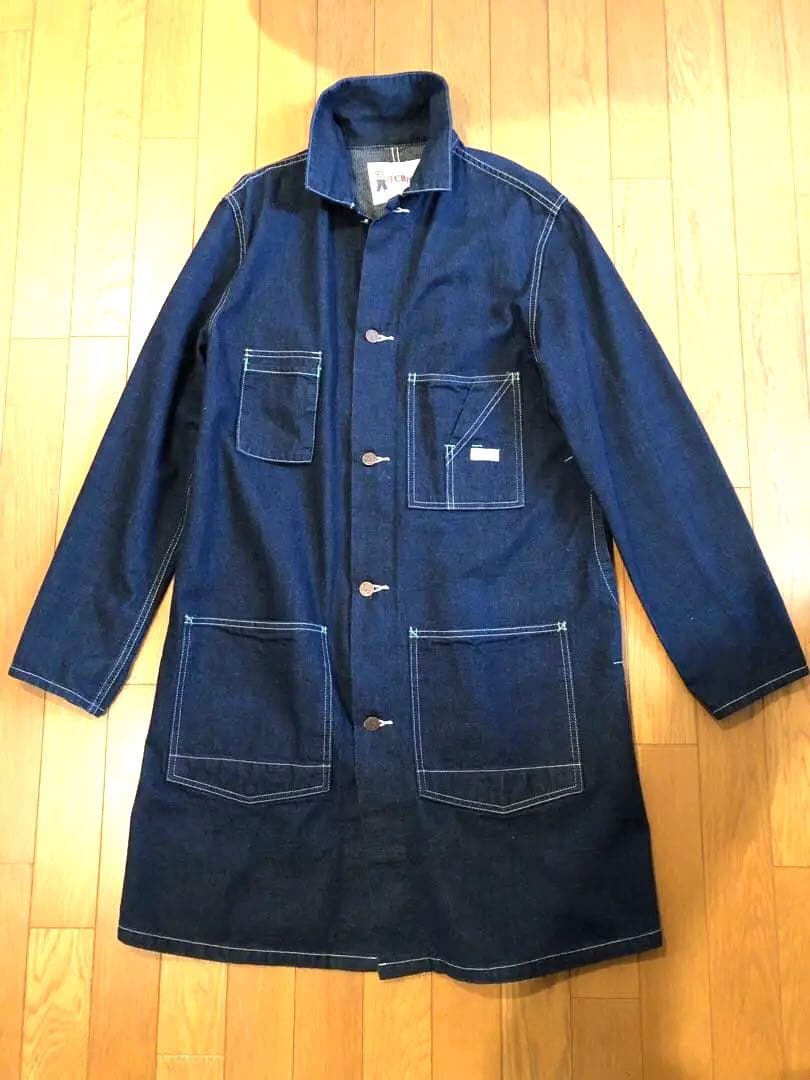 【希少】TCB Jeans tabby's coat デニム ショップコート
