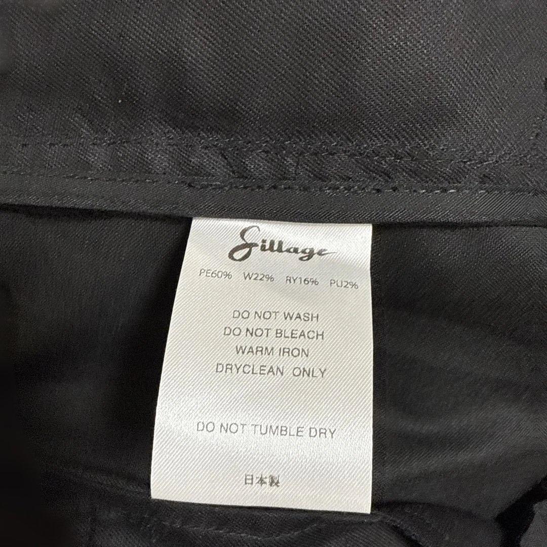 sillage hakama pants black ハカマパンツ 新品未使用