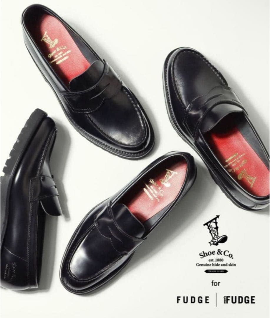 【FUDGEスペシャルコラボ限定品】美品★REGAL Shoe ＆ Co.