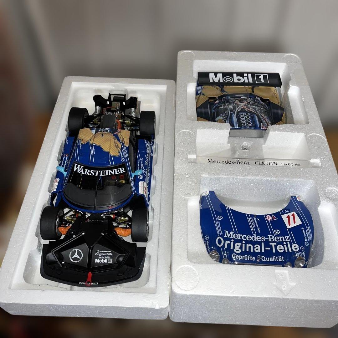 【絶版】オートアートMercedes-Benz CLK GTR 1/12スケール