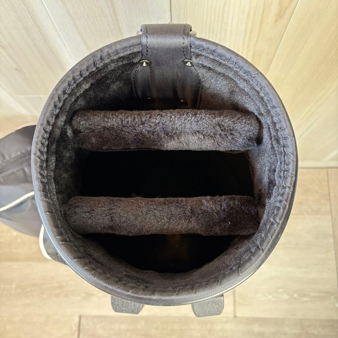 【未使用】バーニーズニューヨーク キャディバッグ ブラック L70409