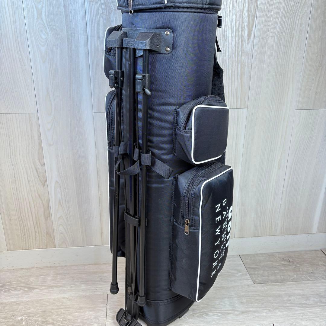 【未使用】バーニーズニューヨーク キャディバッグ ブラック L70409