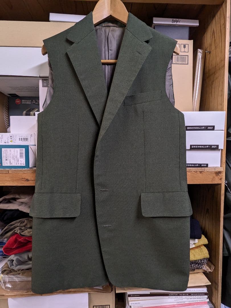 キャロルクリスチャンポエル ２００１ＡＷ ノースリーブジャケット