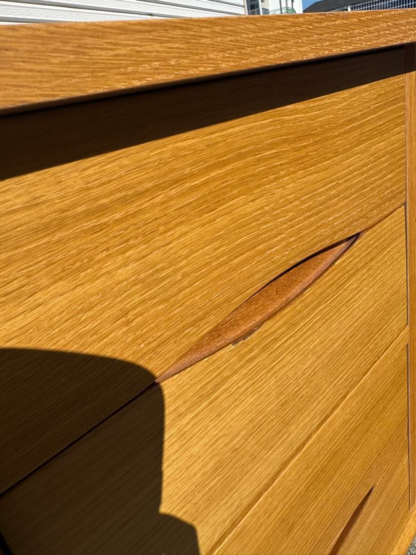 ウニコ シグネ サイドボード ワイドシェルフ オーク