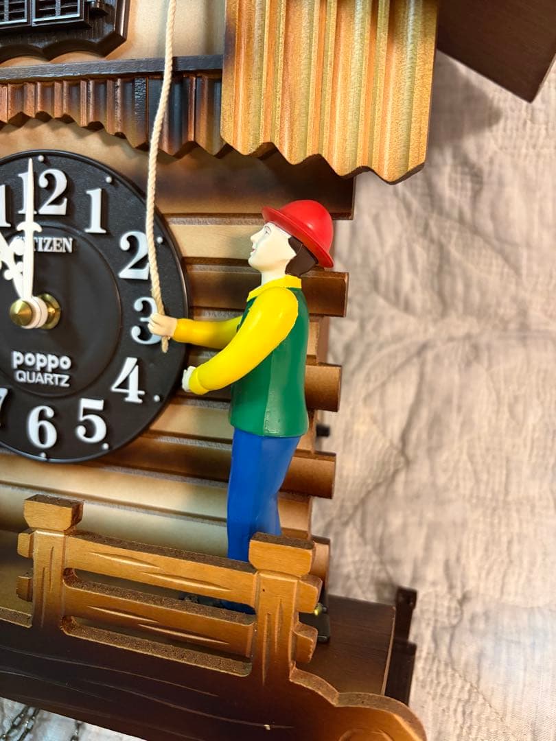 シチズン　鳩時計　メルヘンハウス　クオーツポッポ鳩時計　POPPO