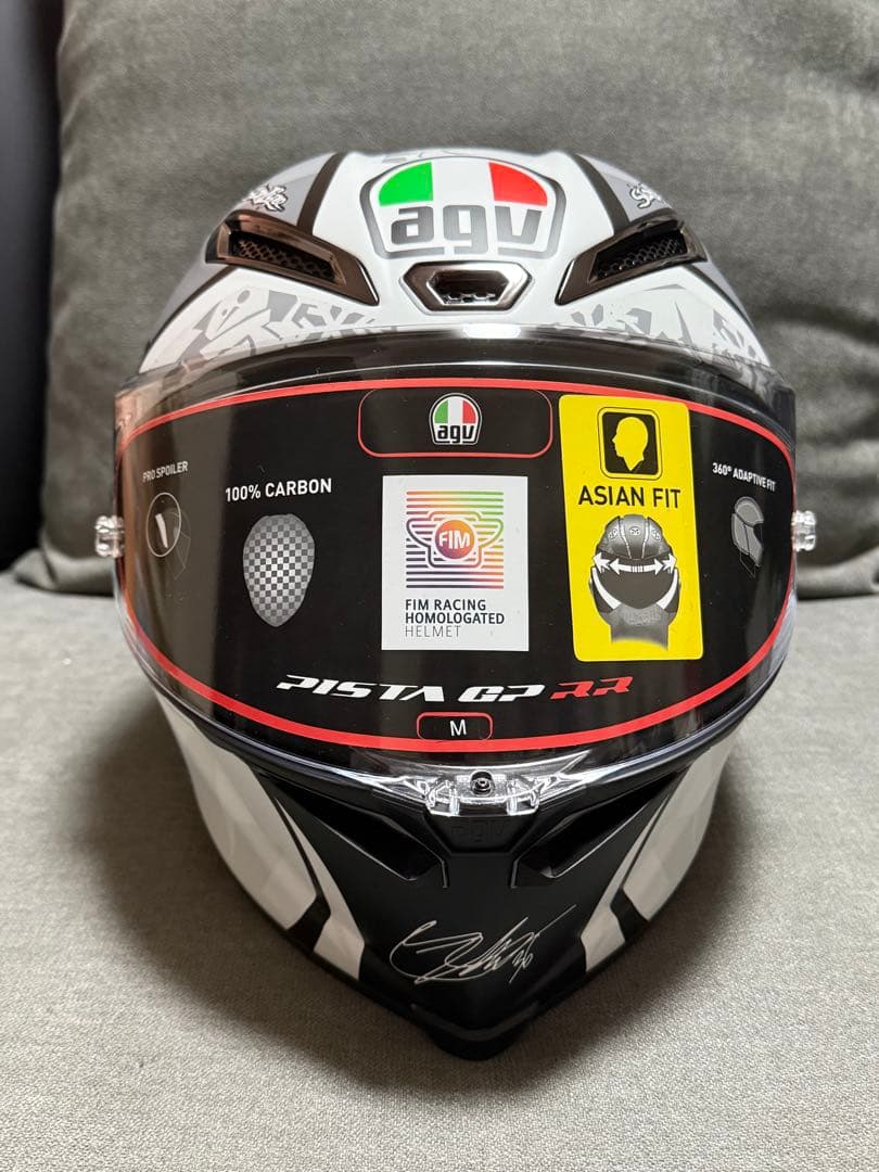 【美品】PISTA GP RR MIR WINTER TEST 2021