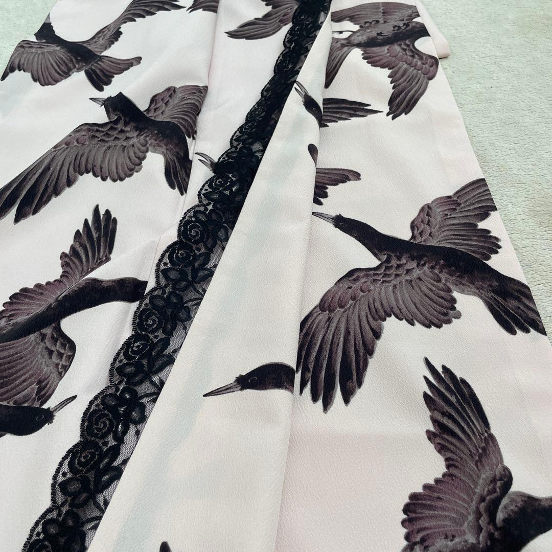 【希少】岡重 八咫烏 着物　振袖　成人式