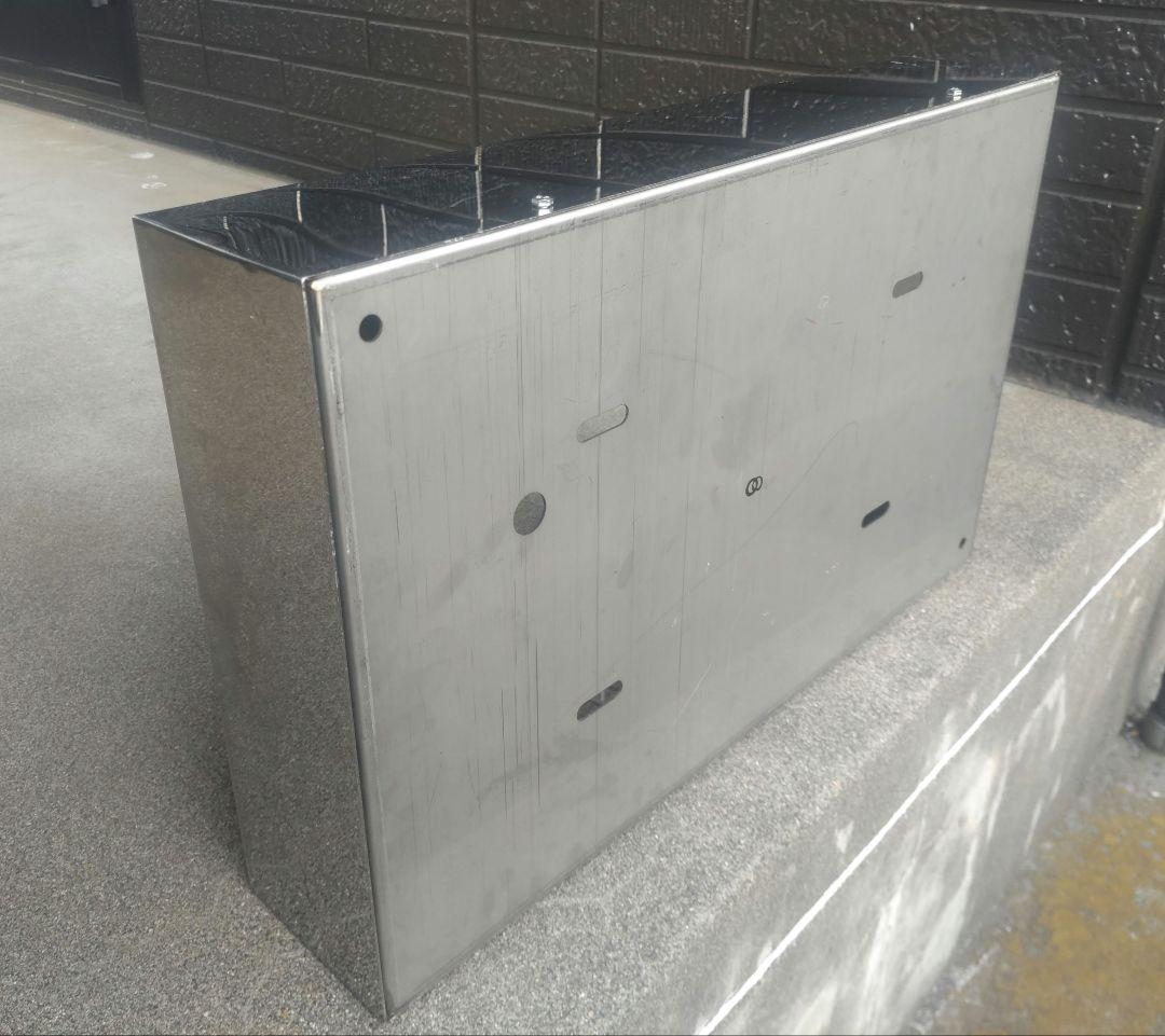 びぃーちゃんさま専用【新品、未使用】大型用ナンバー枠　字光式可ステンレス＃800