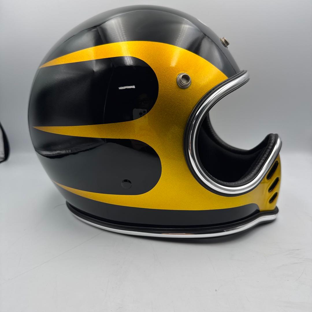 BEETLE ジェットヘルメット ブラック/ゴールド