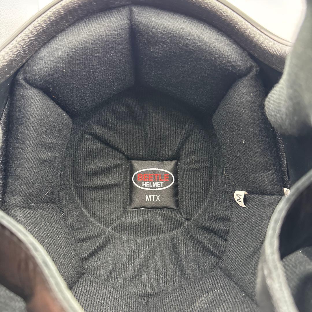 BEETLE ジェットヘルメット ブラック/ゴールド