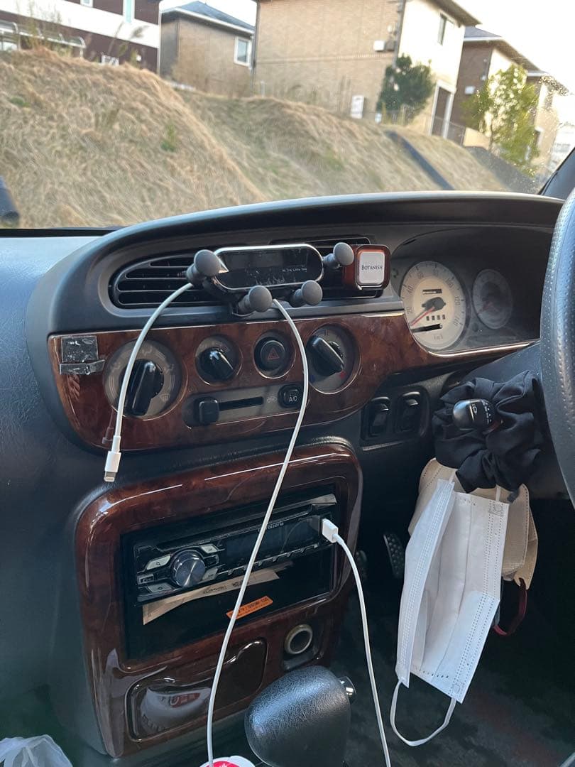 ダイハツミラジーノ L700S メーターパネル 木目調　3点セット