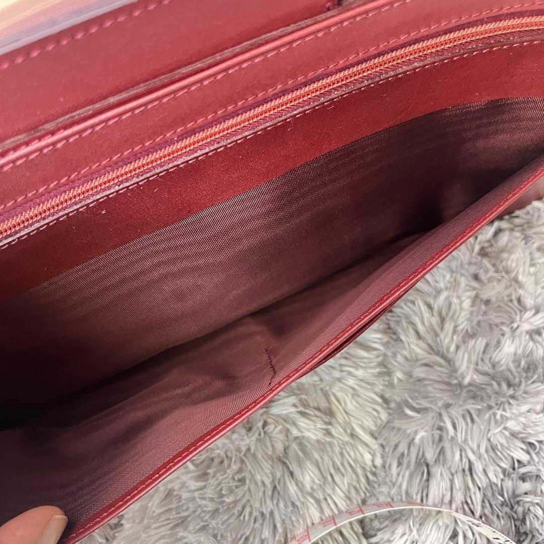 極美品✨カルティエ　クラッチバッグ　28センチ　マストライン　レザーバッグ