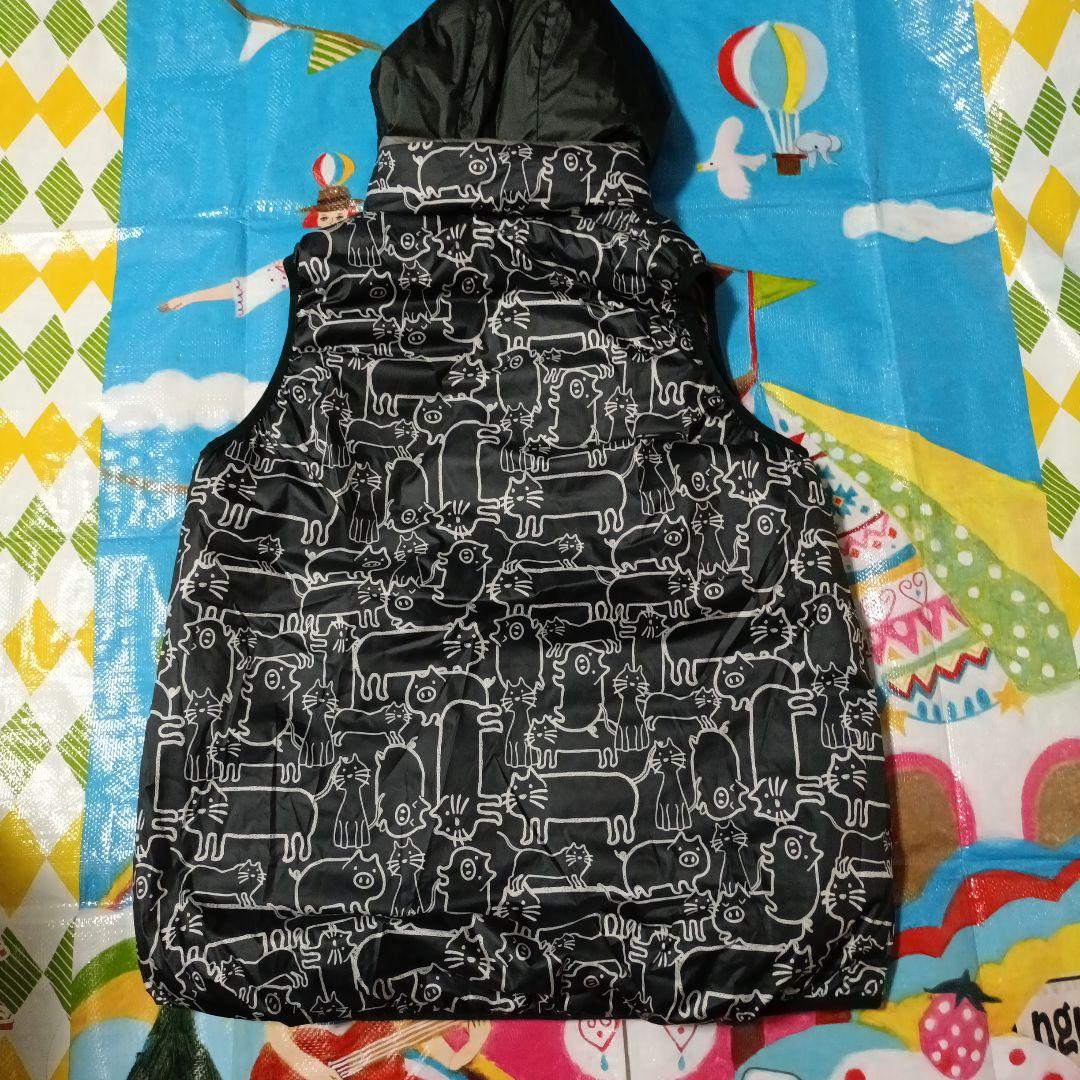 いちご2点新品/ドラッグストアーズ/ダウンベスト/リバーシブル/F