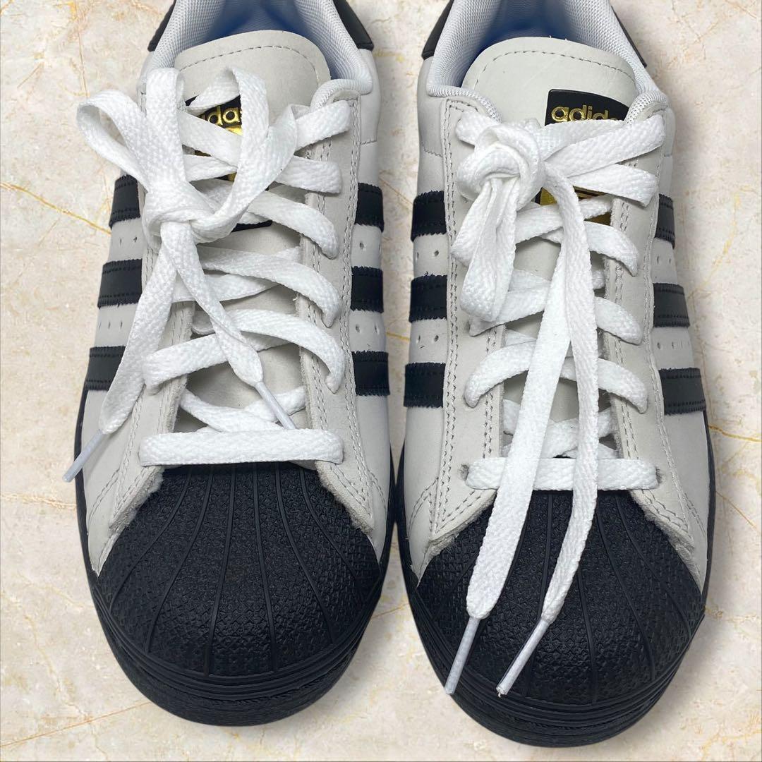 adidas スーパースター 24 アディダス JH8138 黒 ゴールド