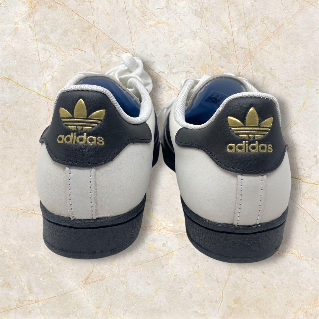 adidas スーパースター 24 アディダス JH8138 黒 ゴールド