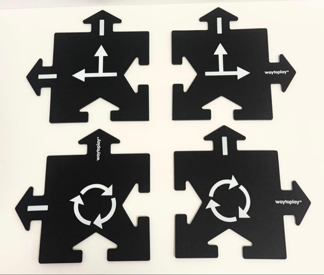 way to play 24ピース　道路マット　おもちゃ 美品