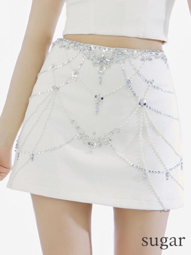 エンジェルアール　セットアップ　ドレス　ホワイト　Ｓ