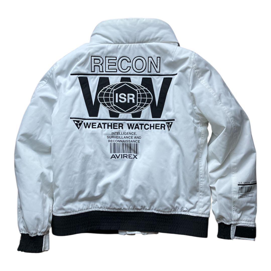 ＡＶＩＲＥＸ ＲＥＣＯＮ ウェザーウォッチャー ＭＡ-1 フライトジャケット S