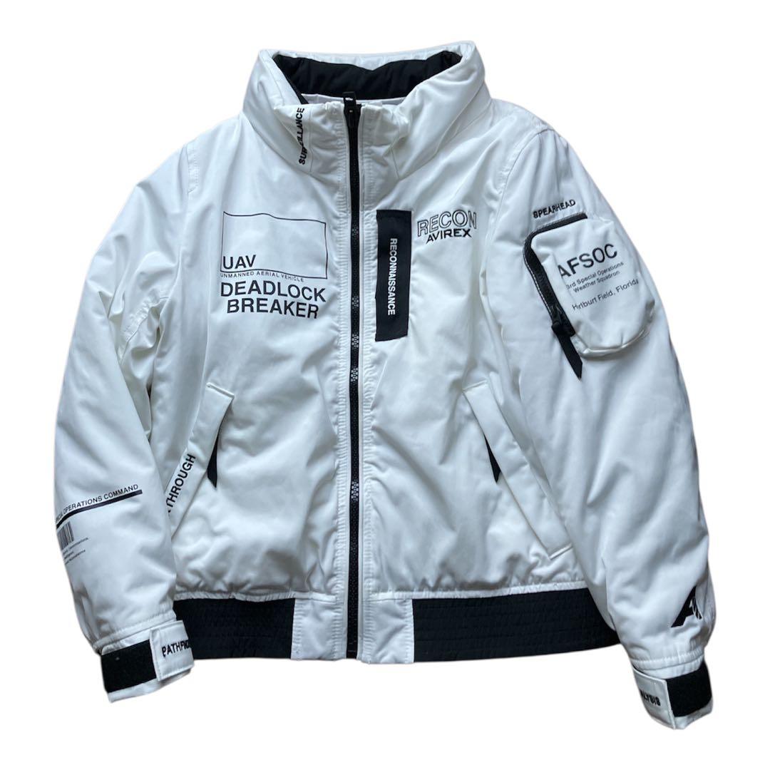 ＡＶＩＲＥＸ ＲＥＣＯＮ ウェザーウォッチャー ＭＡ-1 フライトジャケット S