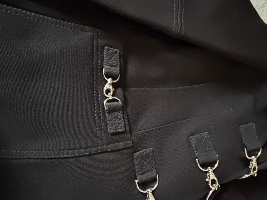 【新品未使用】MOSCHINO JEANSブラック ロングコート