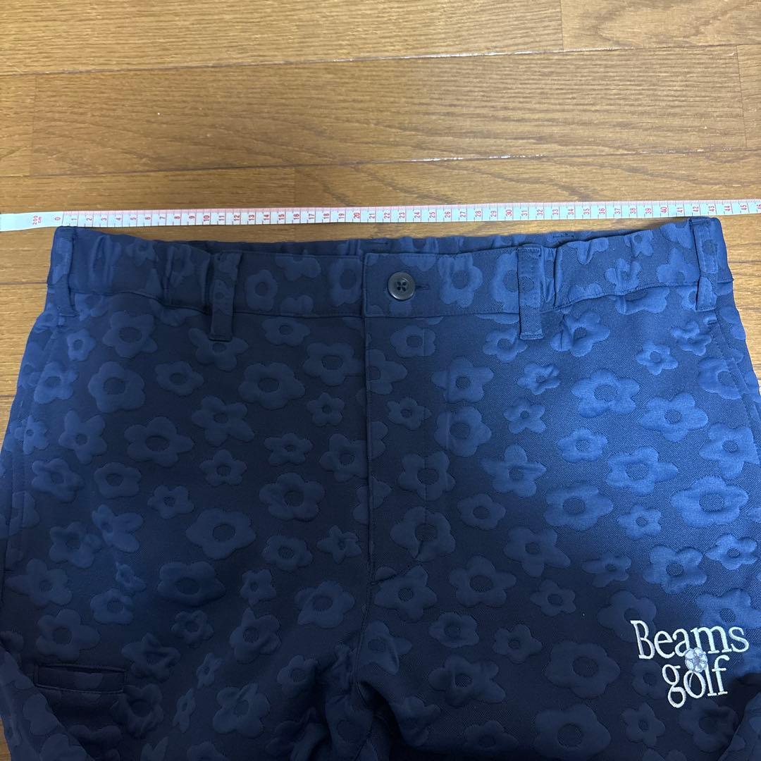 新品未使用Beams Golf フラワーパターンパンツ XL 日本製