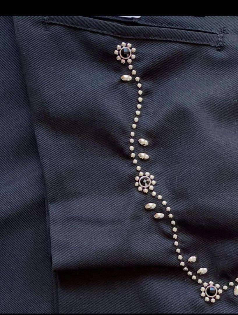 Dickies 874 スタッズ ワークパンツ 32×30 ブラック