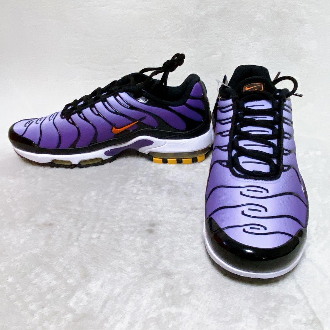 未使用品　ナイキエアマックスプラスゴルフ　27.5cm　パープル　ゴルフシューズ