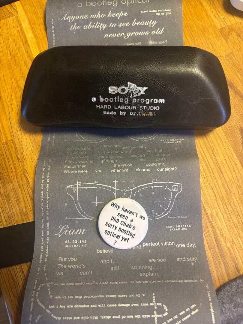 小物 sorry a bootleg program NOEL 3.0 Clear