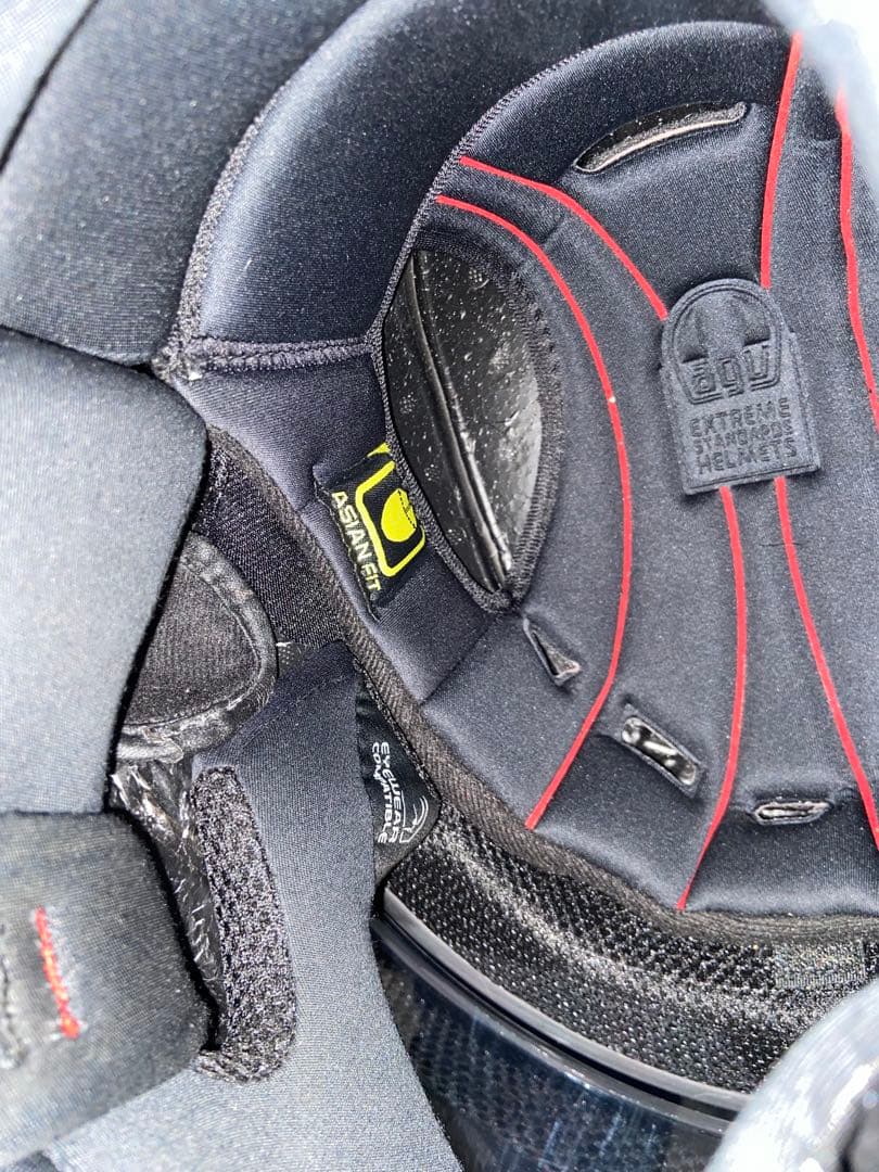 AGV フルフェイスヘルメット マットブラック