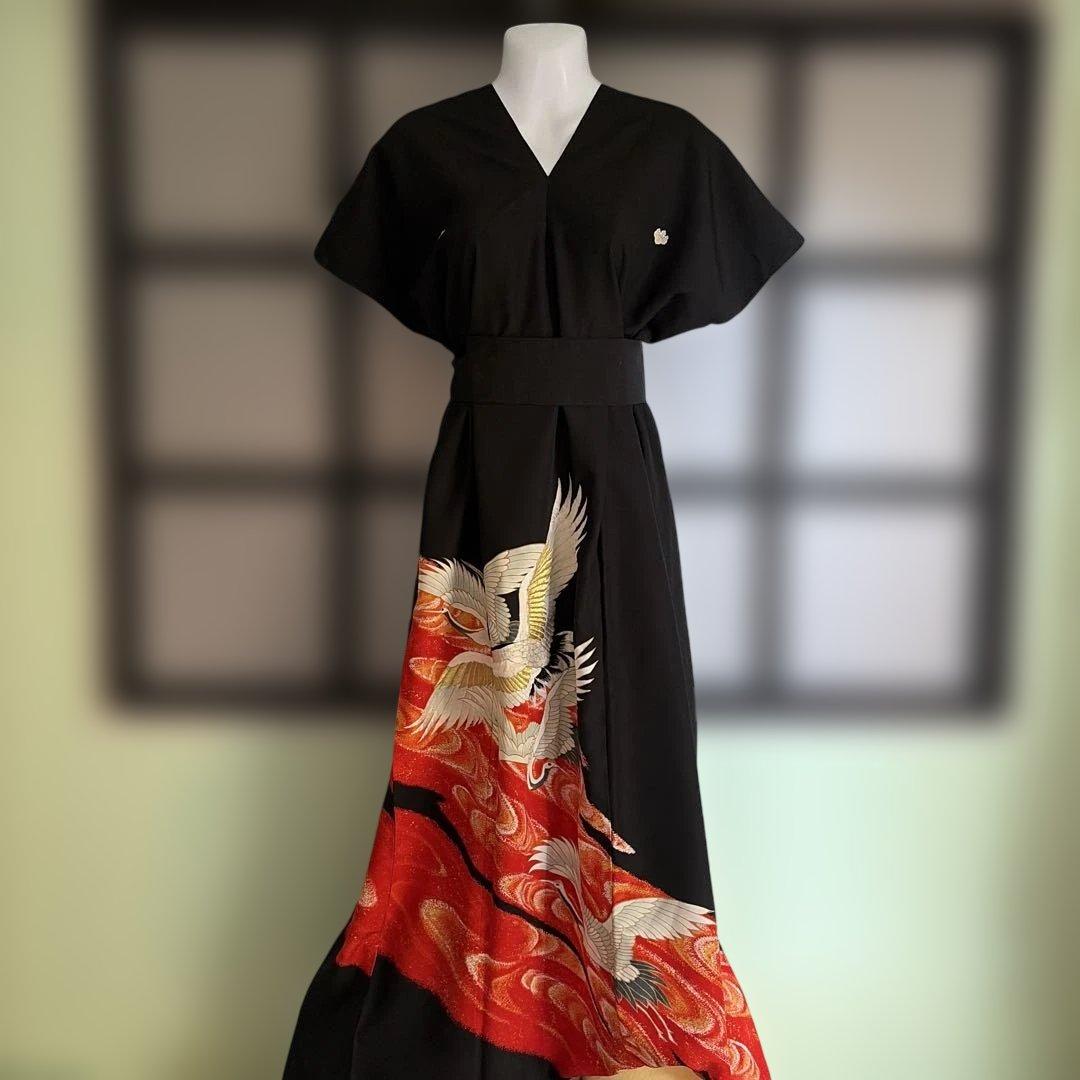 さあや˚⁎⁺˳✧༚　着物リメイク2点