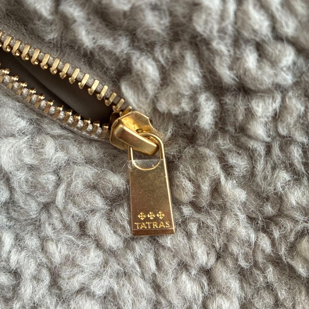TATRAS ルエラ　ライトグレー　ボア　ダウン
