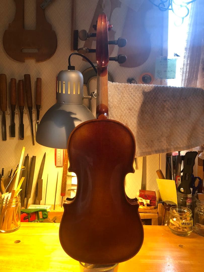 【駒&魂柱調整済】SuzukiバイオリンNo130 1/8 1974