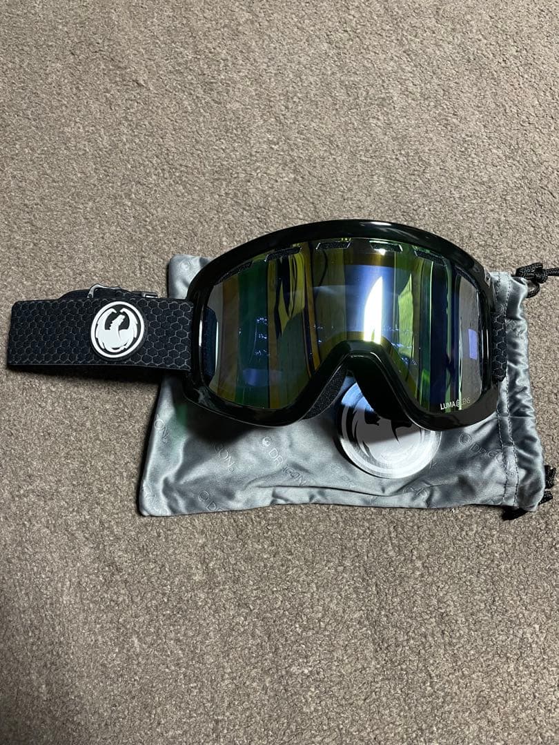 DRAGON LUMALENS ゴーグル ブラック/グリーン