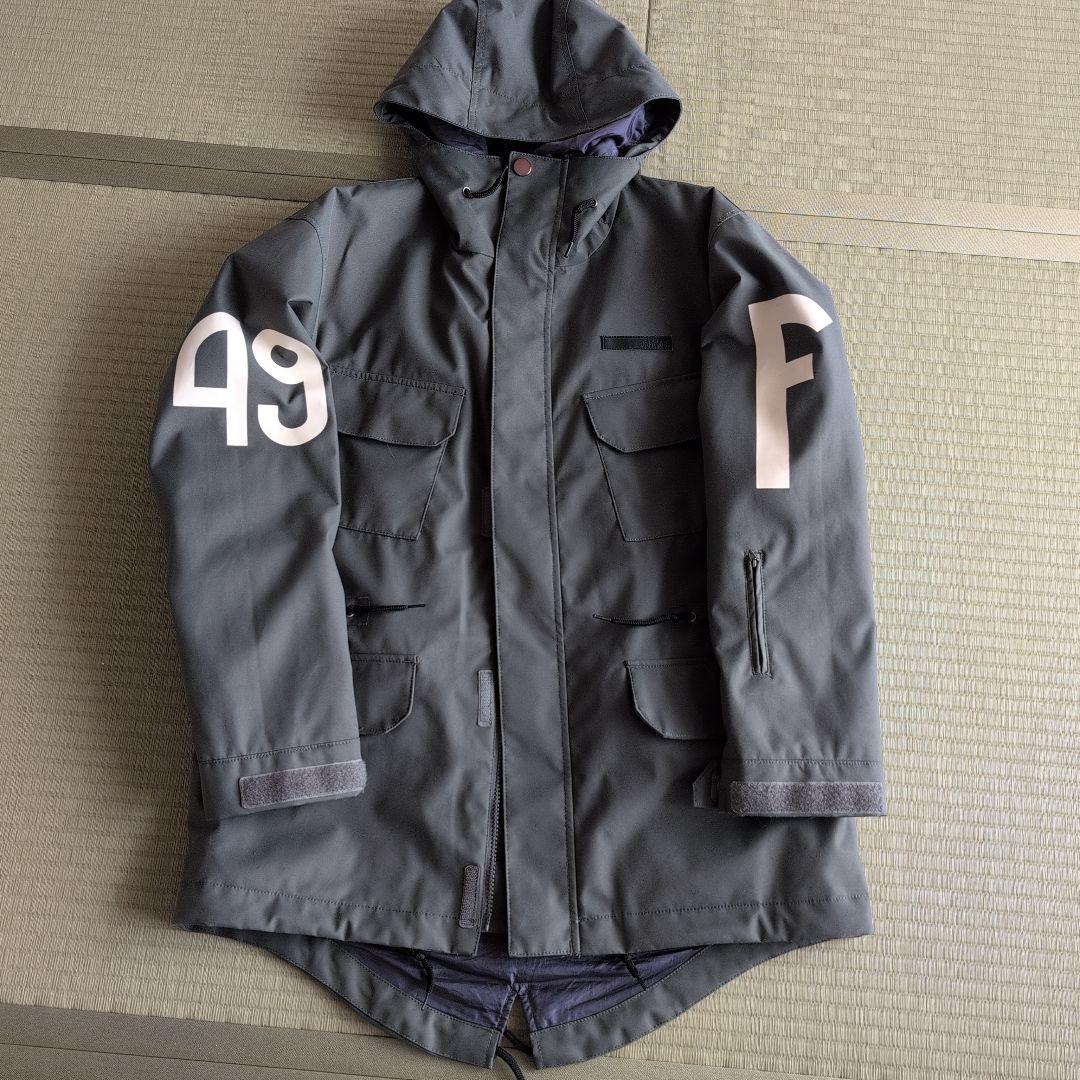 スノーボードウェア フード付き