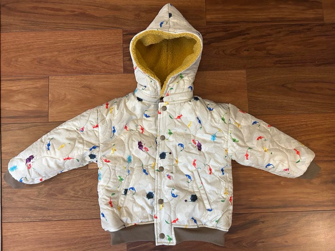 BREEZE ブリーズ ピクミン リバーシブルボアブルゾン 120cm