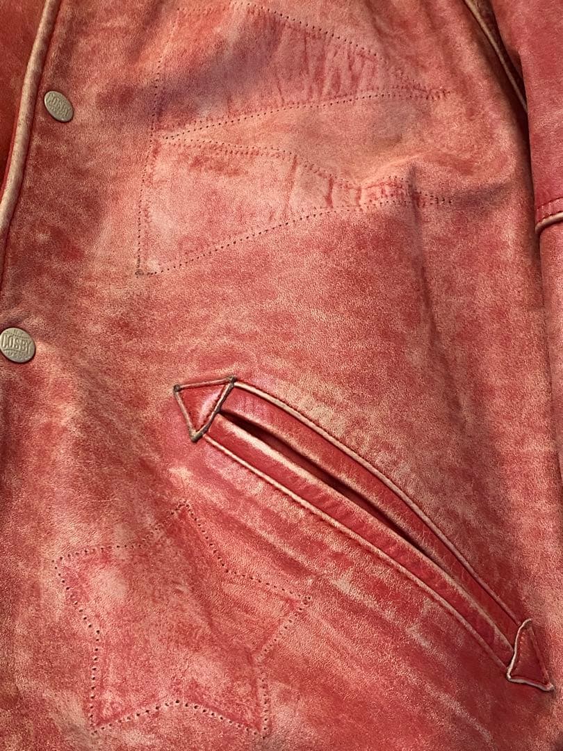 GERRY Cosby 90s ヴィンテージ レザー ジャケット　スタジャン