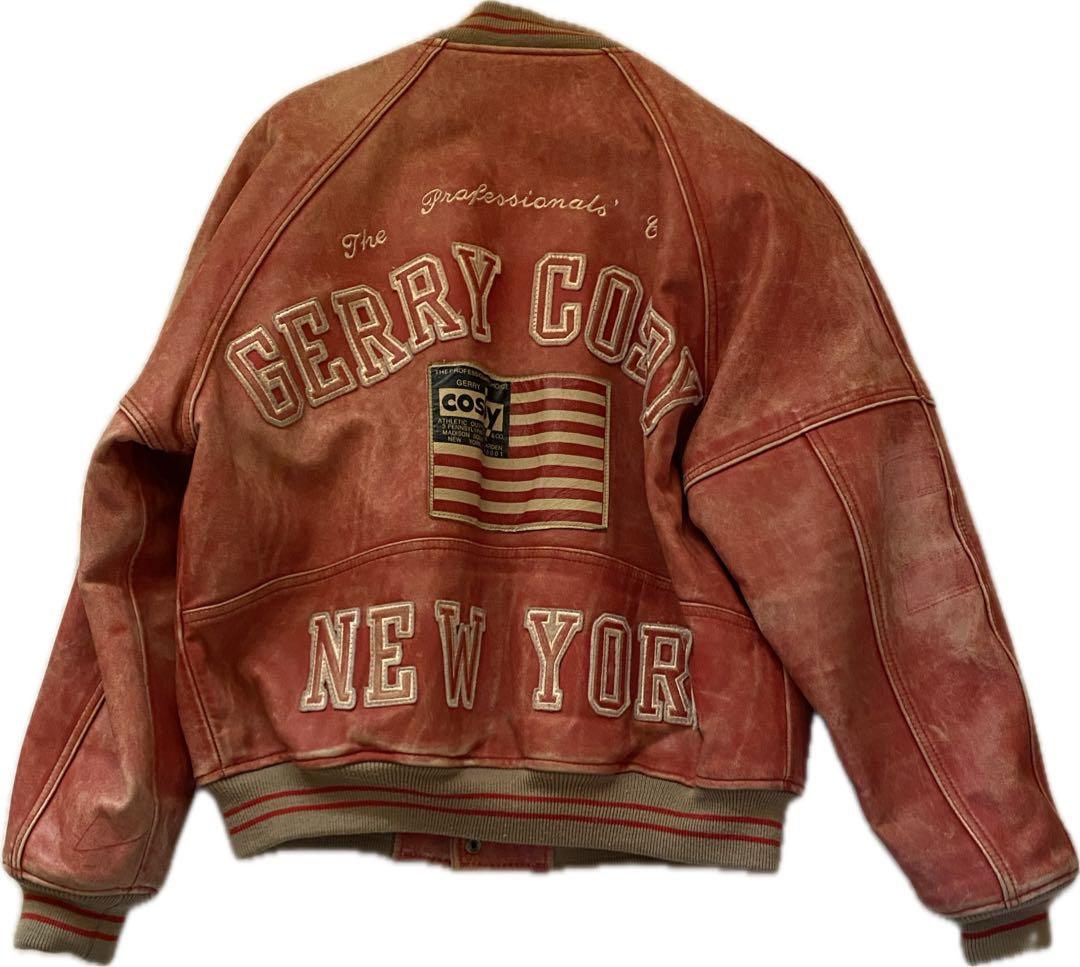 GERRY Cosby 90s ヴィンテージ レザー ジャケット　スタジャン