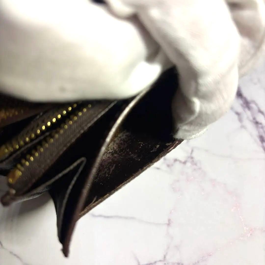 【希少】ルイヴィトン ダミエ ポシェットポルトモネクレディ　長財布　美品