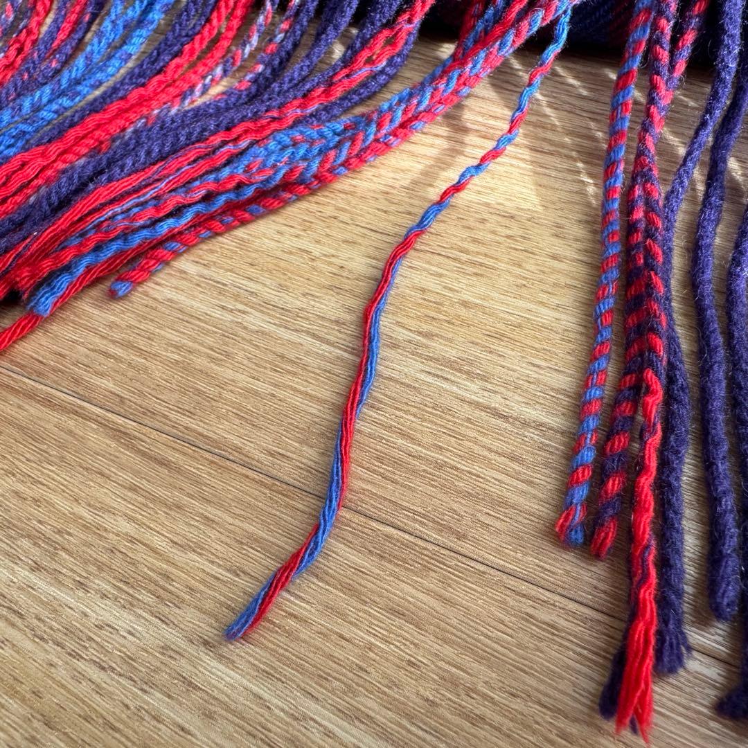 値下げ Vivienne Westwood カシミアチェックマフラー