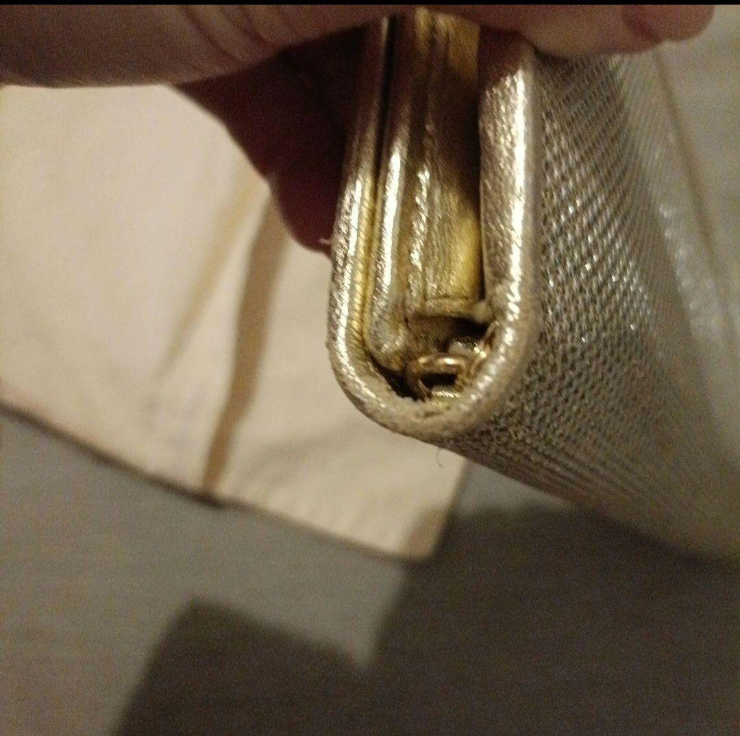 ジミーチュウ　ゴールド クラッチバッグ