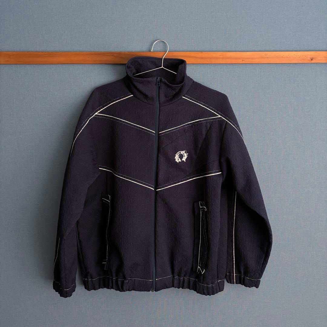 oum tokyo Ω オーム 19AW ジャージトップ 紺 バルムング