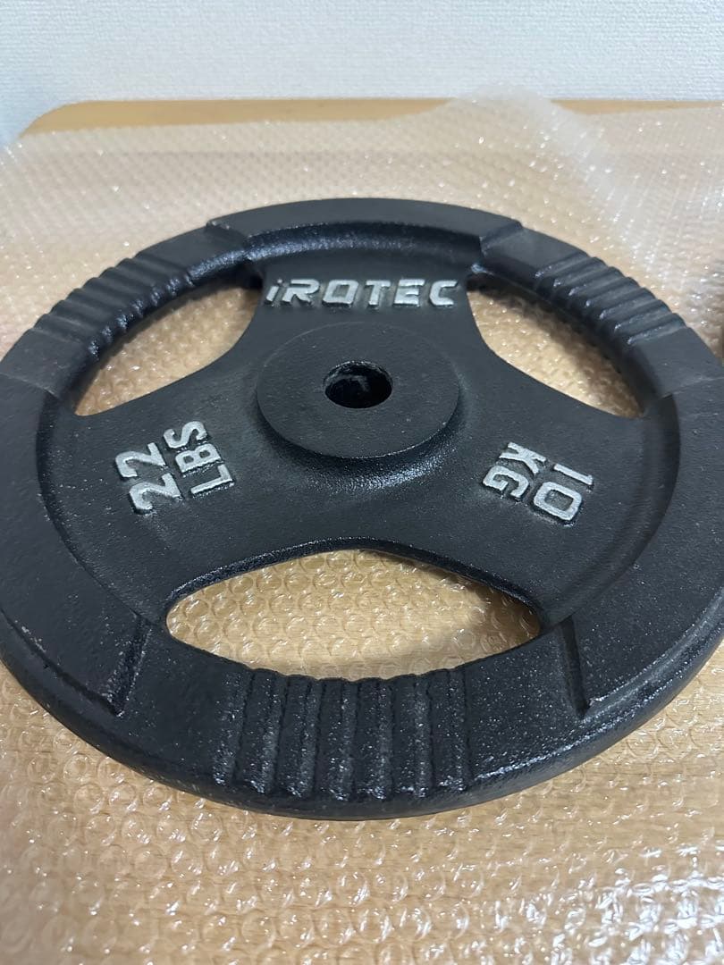 早い者勝ち アイロテック IROTEC プレート 10kg 2枚 20kgセット