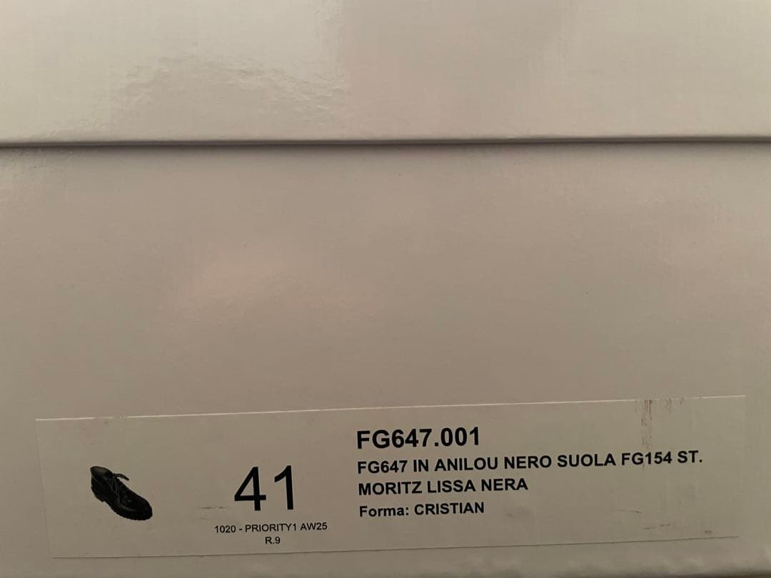 Marmolada（マルモラーダ）アニローカーフパイピングブーツFG647 41