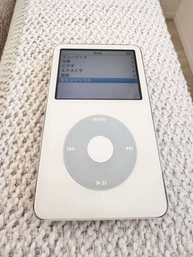 極美品 iPod Classic 5世代 MJ003 30GB新品バッテリー