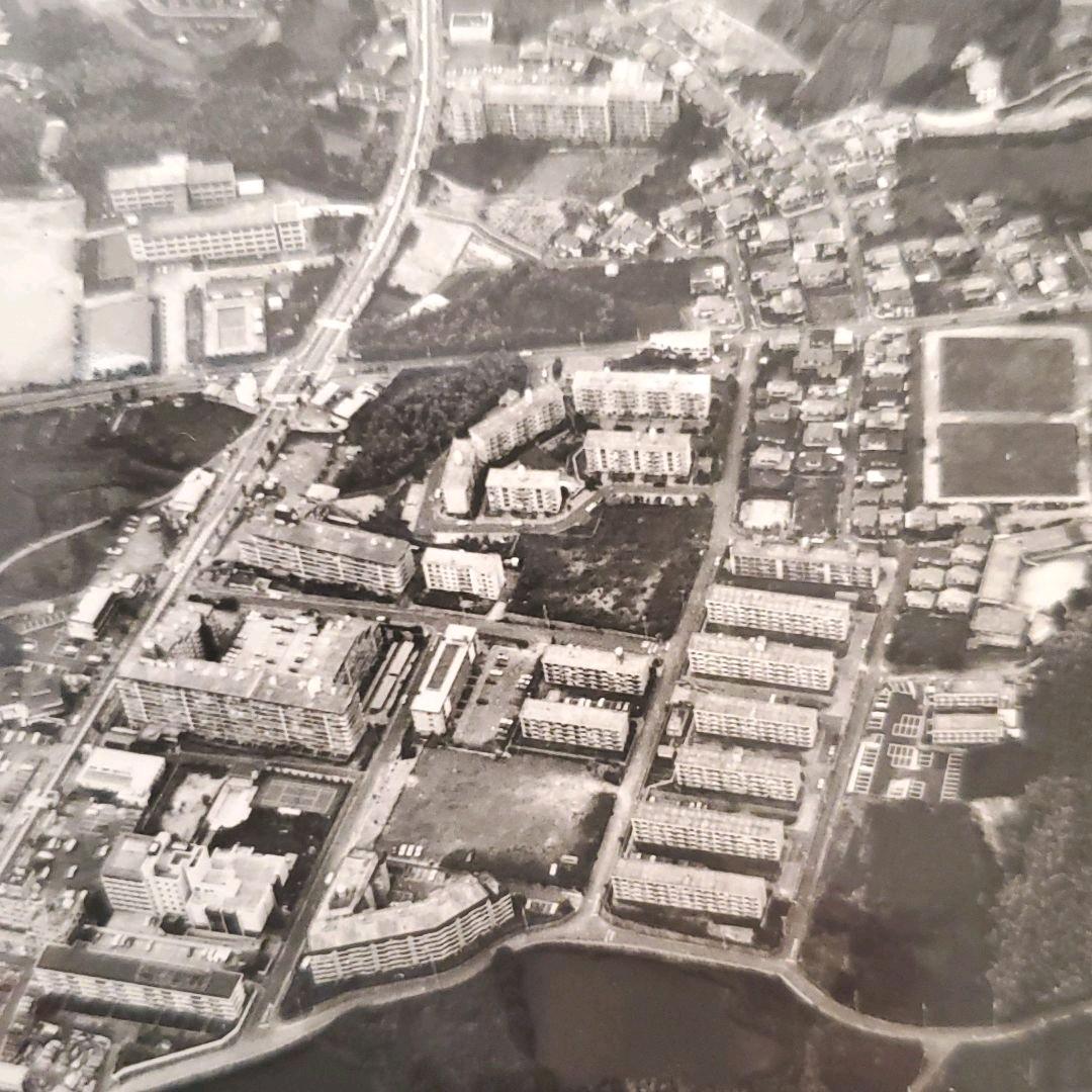 １９８１年撮影 豊中市千里ニュータウン航空写真